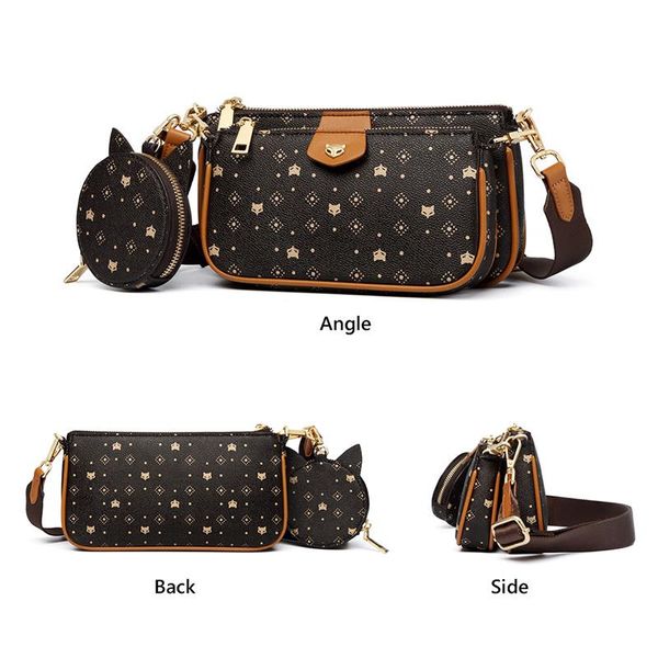 in 1 crossbody bags signature women bag removable coin purse pvc leather female fashion shoulder 
in 1 crossbody bags signature women bag removable coin purse pvc leather female fashion shoulder