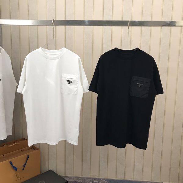 brand t shirt polos ins fashion 2021 summer triangle pocket short sleeve t-shirt men women couple round neck casual top, White
brand t shirt polos ins fashion 2021 summer triangle pocket short sleeve t-shirt men women couple round neck casual top, White