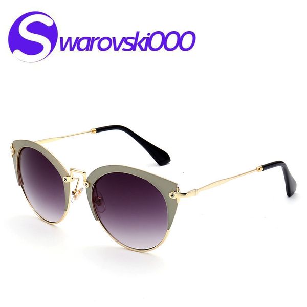 quality polarizing high goggles with fashionable design mujia style personalized fashion street p cat's eye half frame sunglasses smur, White;black
quality polarizing high goggles with fashionable design mujia style personalized fashion street p cat's eye half frame sunglasses smur, White;black