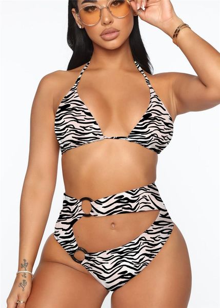 women's swimwear leopard swimsuit high waist bikini women two-pieces set bather zebra printed bathing suit swim wear 2021, White;black
women's swimwear leopard swimsuit high waist bikini women two-pieces set bather zebra printed bathing suit swim wear 2021, White;black