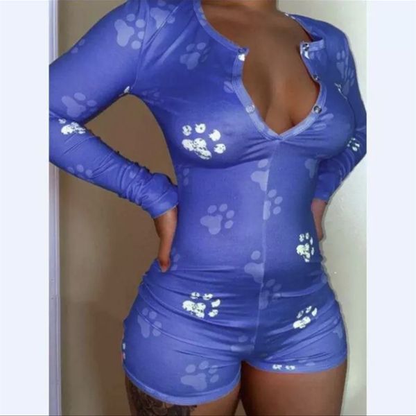 2021 women v-neck bodycon sleepwear jumpsuit bodysuit shorts romper bodysuit leotard long sleeve printed button bodysuitb, Black;white
2021 women v-neck bodycon sleepwear jumpsuit bodysuit shorts romper bodysuit leotard long sleeve printed button bodysuitb, Black;white