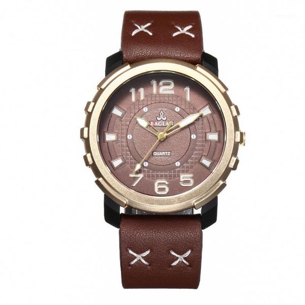 wristwatches creative personality men's sports quartz watches big table business leisure belt, Slivery;brown
wristwatches creative personality men's sports quartz watches big table business leisure belt, Slivery;brown