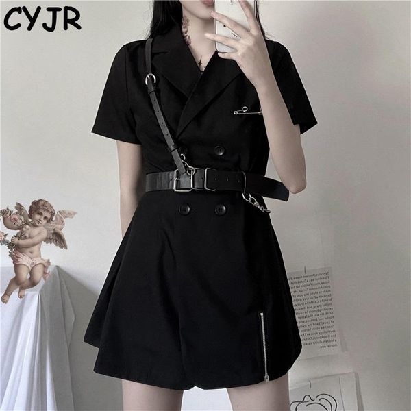 casual dresses cyjr black gothic dress korean harajuku vintage mini suit summer for women 2021 elegant office clothes cosplay, Black;gray
casual dresses cyjr black gothic dress korean harajuku vintage mini suit summer for women 2021 elegant office clothes cosplay, Black;gray