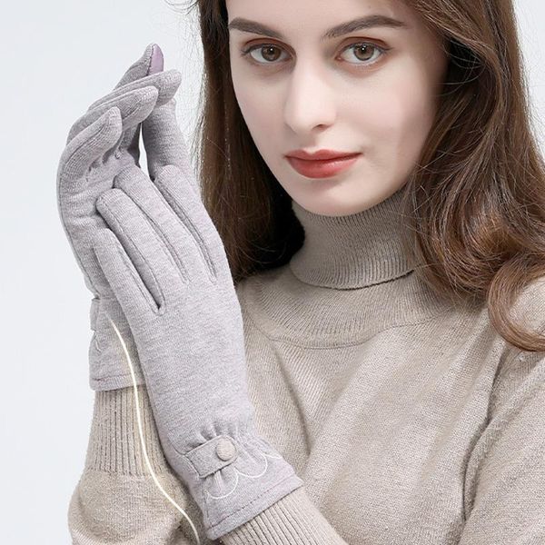 five fingers gloves 2021 fashion womens winter windproof plus velvet warm mittens lady touch screen skin-friendly soft cold cycling glove, Blue;gray
five fingers gloves 2021 fashion womens winter windproof plus velvet warm mittens lady touch screen skin-friendly soft cold cycling glove, Blue;gray