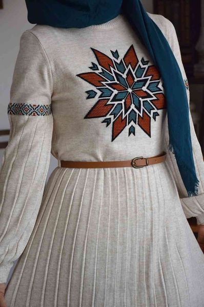 casual dresses women cotton knitwear dress islamic muslim clothing made in turkey 2007 hurz, Black;gray
casual dresses women cotton knitwear dress islamic muslim clothing made in turkey 2007 hurz, Black;gray