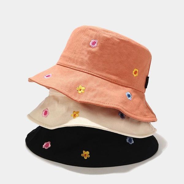 wide brim hats 2021 cotton flower embroidery bucket hat fisherman outdoor travel sun cap for men and women, Blue;gray
wide brim hats 2021 cotton flower embroidery bucket hat fisherman outdoor travel sun cap for men and women, Blue;gray
