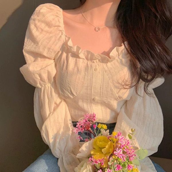 women's blouses & shirts 2021 high-quality clothing, comfortable and versatile for women, White
women's blouses & shirts 2021 high-quality clothing, comfortable and versatile for women, White