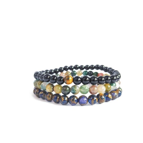 beaded, strands fashion 3 pcs/set 6mm small natural stone beads bracelet simple tiger eyes obsidian braclet for men hand yoga jewelry homme, Black
beaded, strands fashion 3 pcs/set 6mm small natural stone beads bracelet simple tiger eyes obsidian braclet for men hand yoga jewelry homme, Black