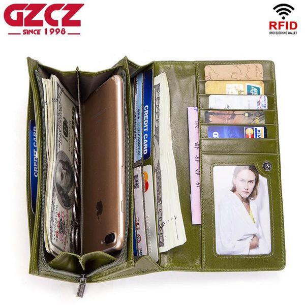 wallets gzcz green wallet rfid fashion genuine leather clutch zipper design women lady hand bags for phone coins, Red;black
wallets gzcz green wallet rfid fashion genuine leather clutch zipper design women lady hand bags for phone coins, Red;black