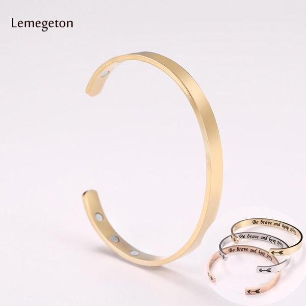 lemegeton energy magnetic cuff bracelets women bangles proverb inspirational jewelry adjustable stainless steel bracelet1, Black
lemegeton energy magnetic cuff bracelets women bangles proverb inspirational jewelry adjustable stainless steel bracelet1, Black