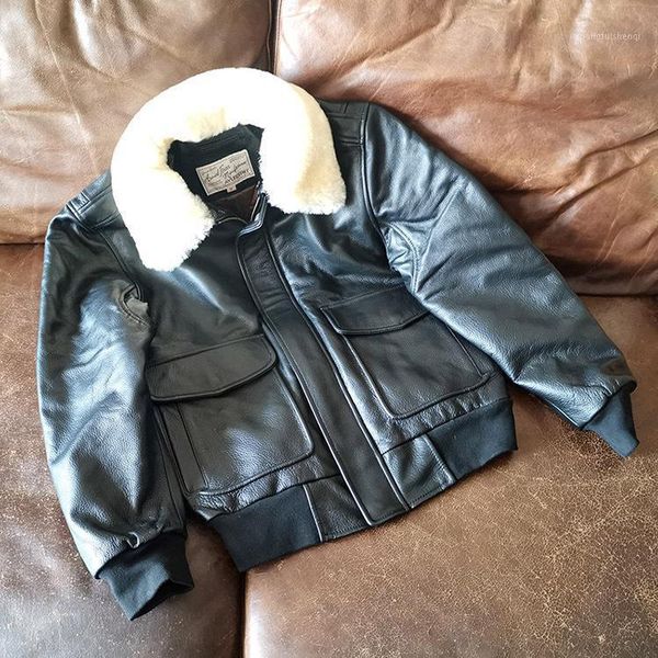 men's leather & faux . arrival.g1 thick jacket,winter warm genuine coat.mens plus size cowhide clothes.wool collar, Black
men's leather & faux . arrival.g1 thick jacket,winter warm genuine coat.mens plus size cowhide clothes.wool collar, Black