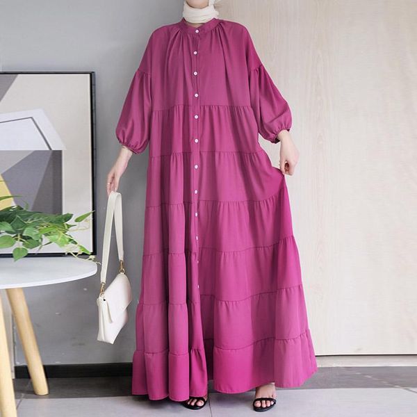 ethnic clothing fashion women's muslim long skirt abaya plus size arab spanish ramadan costume islamic kaftan dress, Red
ethnic clothing fashion women's muslim long skirt abaya plus size arab spanish ramadan costume islamic kaftan dress, Red