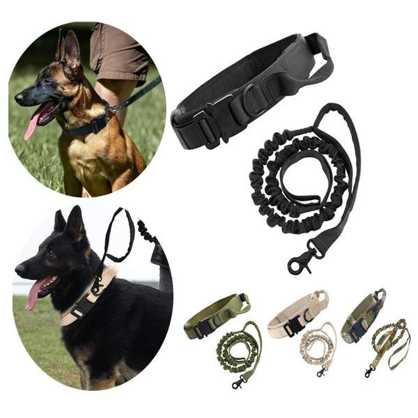 dog collars & leashes tactical collar nylon adjustable training traction heavy duty handle leash for medium large
dog collars & leashes tactical collar nylon adjustable training traction heavy duty handle leash for medium large