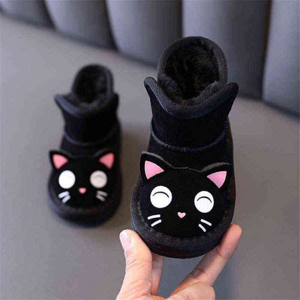 winter children snow boots genuine leather cat design cute girls boots warm plush kids boots toddler baby shoes 21-30 211108, Black;grey
winter children snow boots genuine leather cat design cute girls boots warm plush kids boots toddler baby shoes 21-30 211108, Black;grey