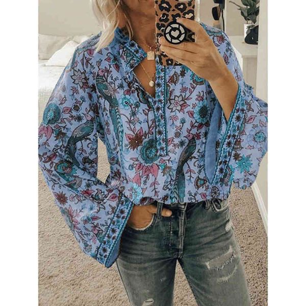 cinessd 2021 women print blouses casual loose stand v neck long sleeves button plus size pullover female tee shirts blouse, White
cinessd 2021 women print blouses casual loose stand v neck long sleeves button plus size pullover female tee shirts blouse, White