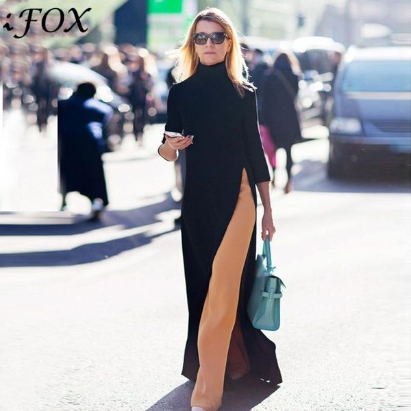 ifox charming turtleneck three quarter sleeve women dress 2021 long loose autumn winter muslim vestidos real po casual dresses, Black;gray
ifox charming turtleneck three quarter sleeve women dress 2021 long loose autumn winter muslim vestidos real po casual dresses, Black;gray