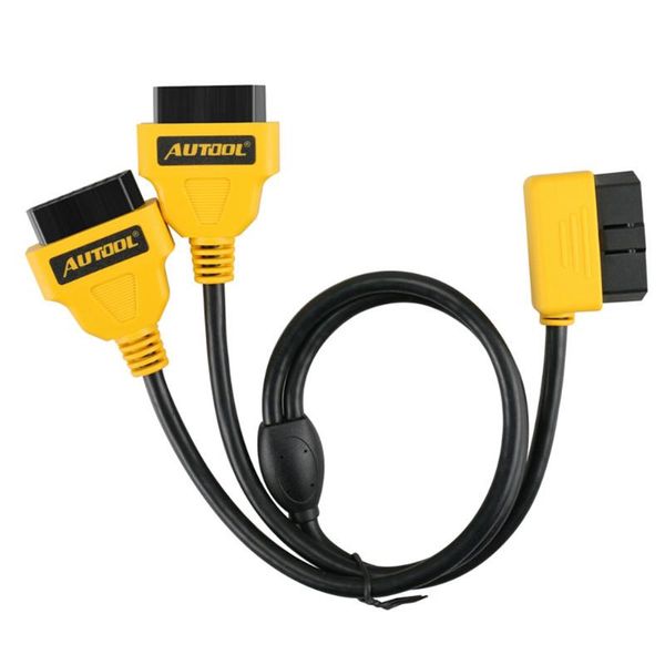 ii 2 y splitter cable obd2 90 angled 16 pin male to dual straight 16pin female adapter extension cord diagnostic tools
ii 2 y splitter cable obd2 90 angled 16 pin male to dual straight 16pin female adapter extension cord diagnostic tools