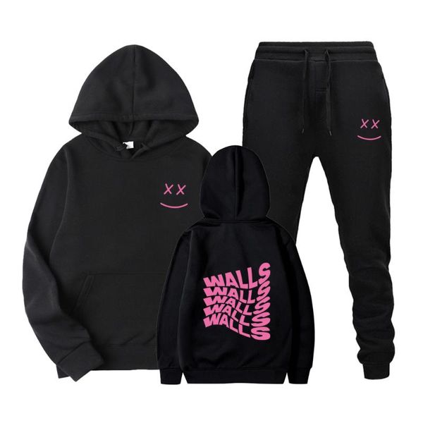 men's hoodies & sweatshirts 2021 hoodies+pants autumn winter hooded sweatshirt sweatpants fashion slim fit men set hoodie pant hip hop, Black
men's hoodies & sweatshirts 2021 hoodies+pants autumn winter hooded sweatshirt sweatpants fashion slim fit men set hoodie pant hip hop, Black