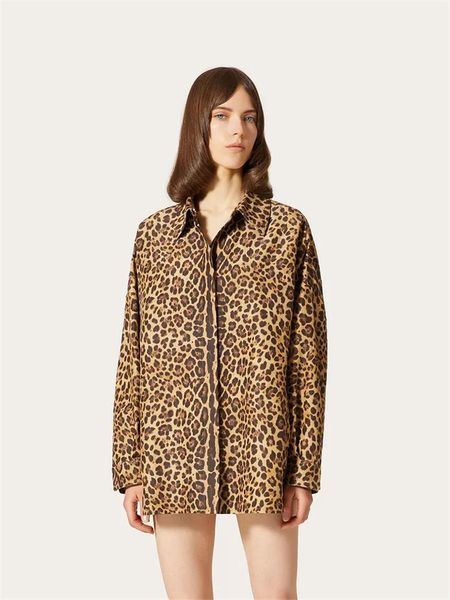 women's trench coats fall style lapel single-breasted leopard print windbreaker jacket women's fashion retro mid-length loose brand, Tan;black
women's trench coats fall style lapel single-breasted leopard print windbreaker jacket women's fashion retro mid-length loose brand, Tan;black
