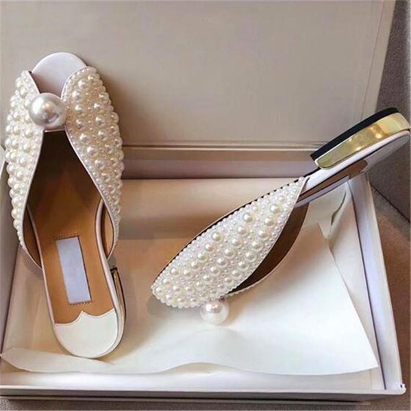 slippers pearl leaky toe high heels female sandals and summer fairy style low heel fashion party, Black
slippers pearl leaky toe high heels female sandals and summer fairy style low heel fashion party, Black