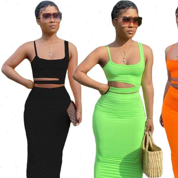 womens tracksuits summer women two pieces sets dresses sleeveless crop skirts suits street night club gl060, Gray
womens tracksuits summer women two pieces sets dresses sleeveless crop skirts suits street night club gl060, Gray