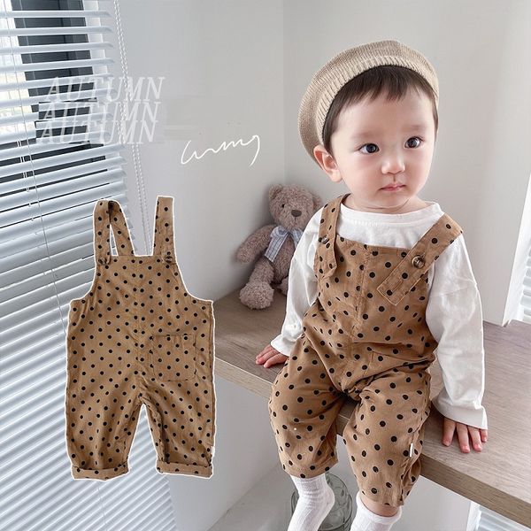 kids polka dot overall suspender pants fall 2021 children boutique clothing 0-4t infant toddlers boys girls bodysuits all-match, Blue
kids polka dot overall suspender pants fall 2021 children boutique clothing 0-4t infant toddlers boys girls bodysuits all-match, Blue