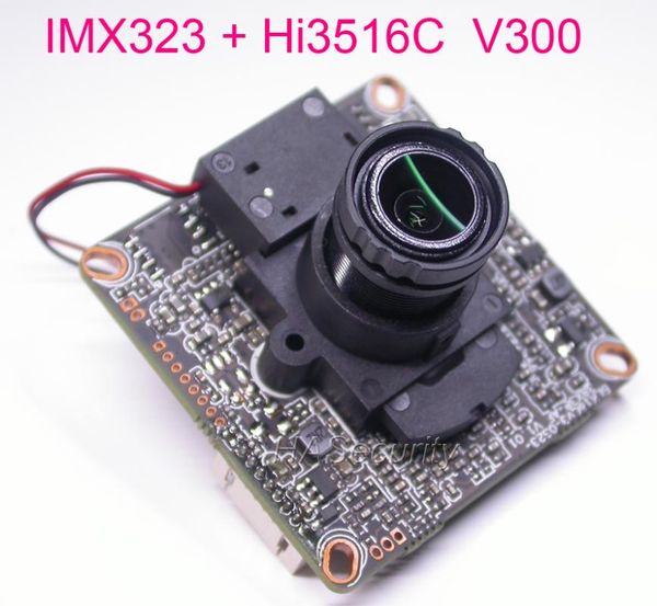 cameras intelligent analysis h.265 / h.264 1/2.9" sony exmor imx323 +hi3516c v300 cctv ip camera pcb board module +irc +lens +lan cable
cameras intelligent analysis h.265 / h.264 1/2.9" sony exmor imx323 +hi3516c v300 cctv ip camera pcb board module +irc +lens +lan cable