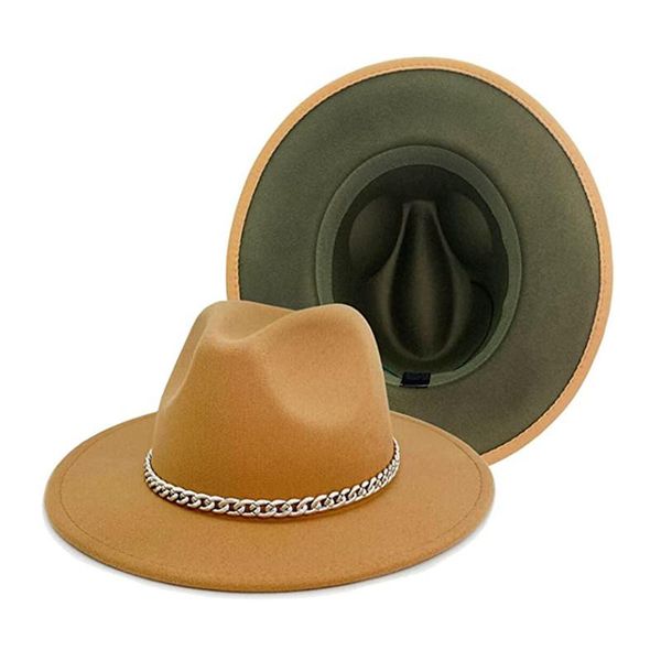 wide brim hats women summer patchwork felt fedora hat panama cowboy soft sun suitable for beach, Blue;gray
wide brim hats women summer patchwork felt fedora hat panama cowboy soft sun suitable for beach, Blue;gray