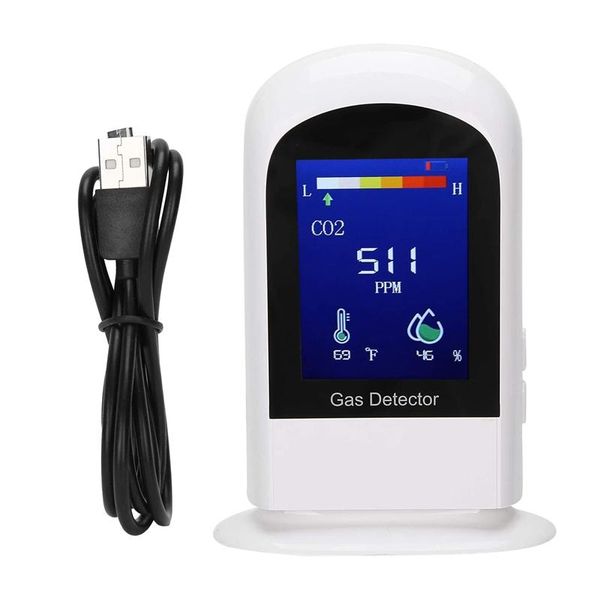 gas analyzers air quality monitor co2 temperature humidity detector portable usb rechargeable digital display for home office
gas analyzers air quality monitor co2 temperature humidity detector portable usb rechargeable digital display for home office