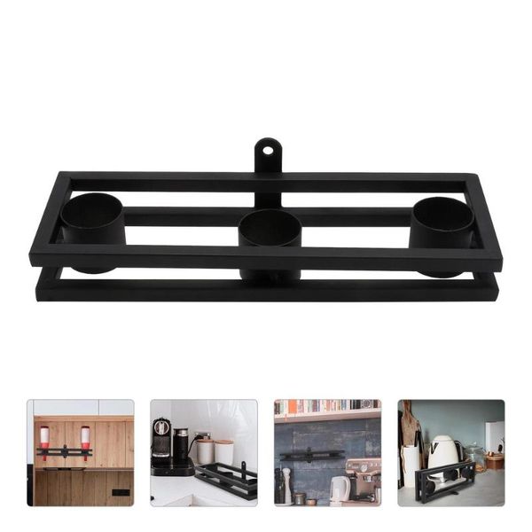 hooks & rails 1pc home bar wall-mounted display rack for red wine storage holder (black)
hooks & rails 1pc home bar wall-mounted display rack for red wine storage holder (black)
