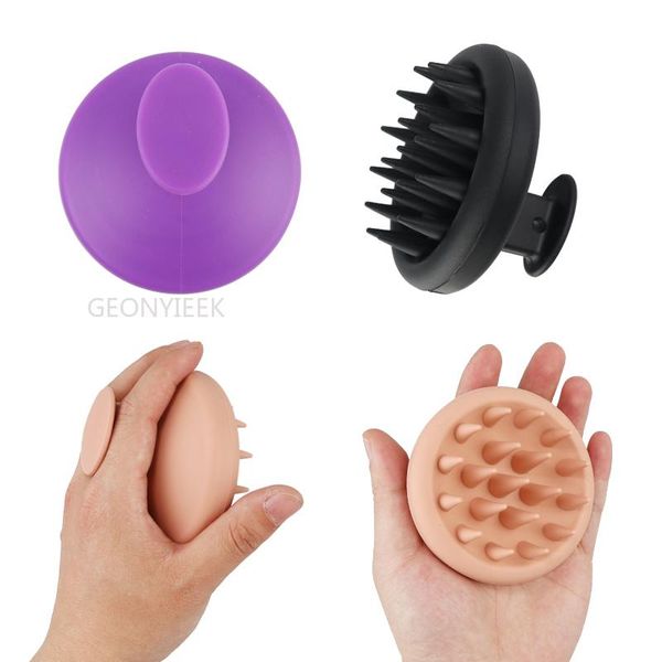 hair brushes handheld silicone scalp shampoo massage brush washing shower massager clean bath cleaning comb, Silver
hair brushes handheld silicone scalp shampoo massage brush washing shower massager clean bath cleaning comb, Silver