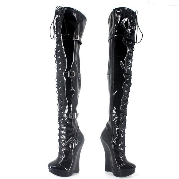 boots .08in high height women's party wedges heel over-the-knee-high us size 6-14 no.mt1812, Black
boots .08in high height women's party wedges heel over-the-knee-high us size 6-14 no.mt1812, Black