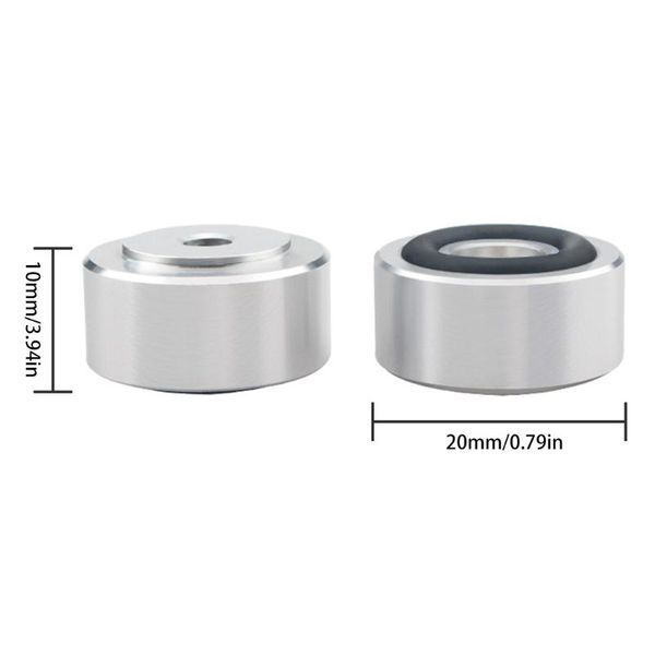 computer speakers 4 pcs speaker anti-slip fixing feet pad isolation absorb base aluminum alloy stand cover foot nail
computer speakers 4 pcs speaker anti-slip fixing feet pad isolation absorb base aluminum alloy stand cover foot nail