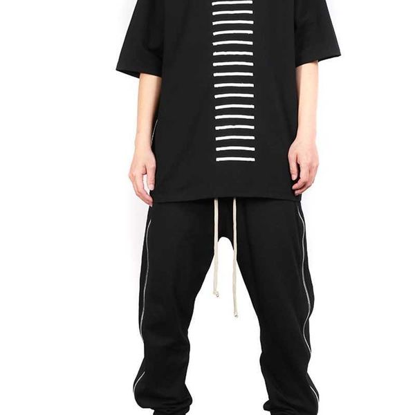 fashion outlet 21ss owens grey dark ro spring summer stripe patch 5 / loose half short sleeve rick style 3t12, White;black
fashion outlet 21ss owens grey dark ro spring summer stripe patch 5 / loose half short sleeve rick style 3t12, White;black
