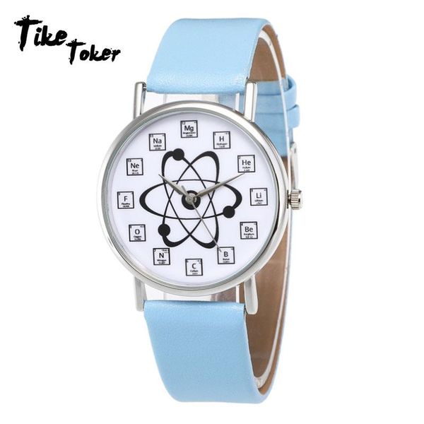 wristwatches tike toker 2021 ladies watches creative design markers molecule pattern leather band quartz wom, Slivery;brown
wristwatches tike toker 2021 ladies watches creative design markers molecule pattern leather band quartz wom, Slivery;brown