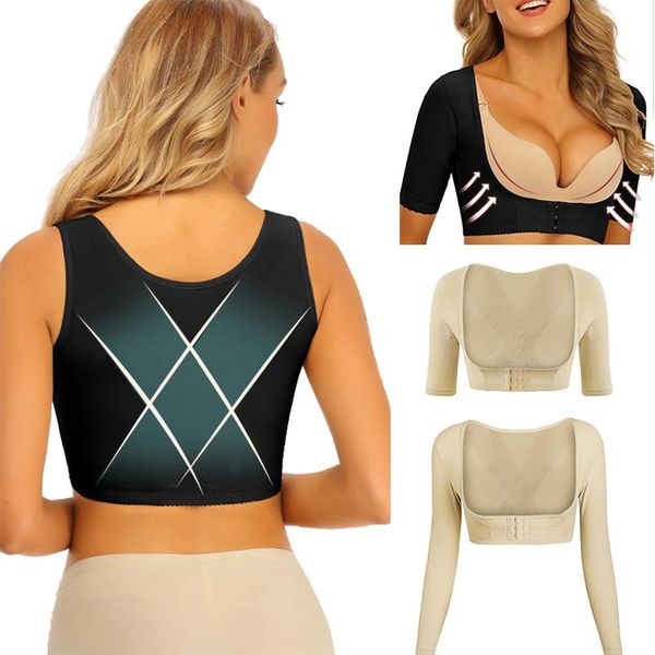 women's shapers women chest lifter arm corrective underwear slimming shapewear body slimmer modeling corset, Black;white
women's shapers women chest lifter arm corrective underwear slimming shapewear body slimmer modeling corset, Black;white