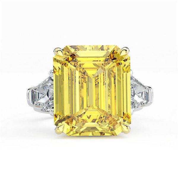 cluster rings luxury emerald cut 10ct z diamond ring 100% original 925 sterling silver engagement wedding band for women men jewelry, Golden;silver
cluster rings luxury emerald cut 10ct z diamond ring 100% original 925 sterling silver engagement wedding band for women men jewelry, Golden;silver