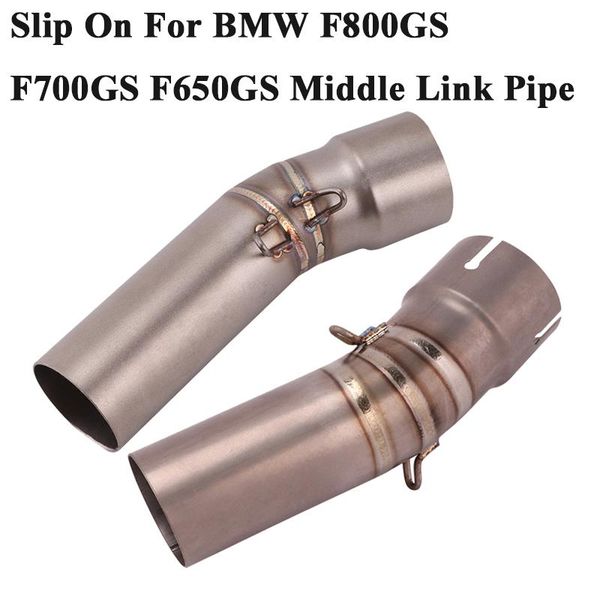 exhaust pipe slip on for f800gs f700gs f650gs motorcycle escape modified titanium alloy connect middle link without muffler
exhaust pipe slip on for f800gs f700gs f650gs motorcycle escape modified titanium alloy connect middle link without muffler