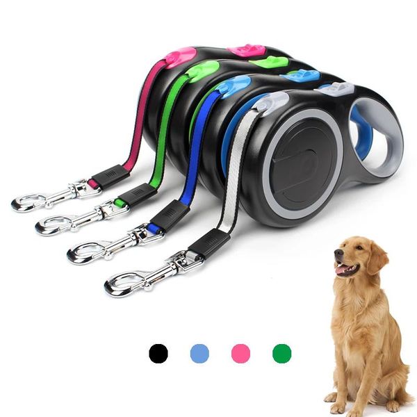 dog collars & leashes retractable leash nylon automatic traction rope walking lead belt for small large dogs pet supplies 3/5/8m
dog collars & leashes retractable leash nylon automatic traction rope walking lead belt for small large dogs pet supplies 3/5/8m