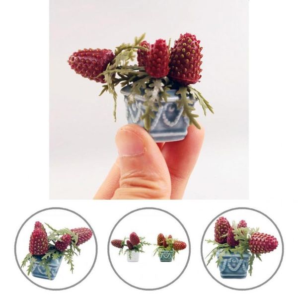 decorative objects & figurines wide application beautiful mini big berry potted tree ceramic lightweight for micro landscape
decorative objects & figurines wide application beautiful mini big berry potted tree ceramic lightweight for micro landscape