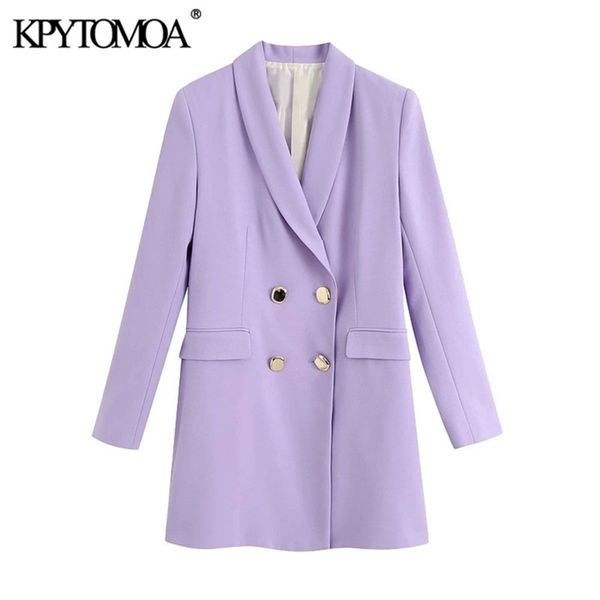 kpytomoa women fashion double breasted blazer coat vintage long sleeve flap pockets female outerwear chic 211022, White;black
kpytomoa women fashion double breasted blazer coat vintage long sleeve flap pockets female outerwear chic 211022, White;black