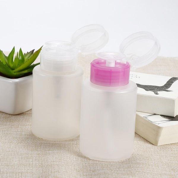 storage bottles & jars 1 pc handy press container nail polish remover refillable 150ml empty bottle white pink makeup accessories
storage bottles & jars 1 pc handy press container nail polish remover refillable 150ml empty bottle white pink makeup accessories