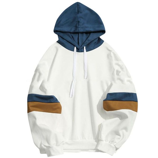 men's hoodies & sweatshirts men casual long sleeve sweatshirt fashion patchwork slim fit hooded jacket autumn, Black
men's hoodies & sweatshirts men casual long sleeve sweatshirt fashion patchwork slim fit hooded jacket autumn, Black