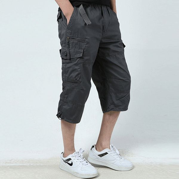 3/4 cargo shorts men classic solid color summer cotton casual work out outdoor hiking capri short pants with pocket 5xl, White;black
3/4 cargo shorts men classic solid color summer cotton casual work out outdoor hiking capri short pants with pocket 5xl, White;black