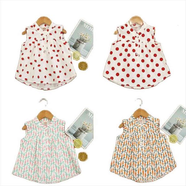 baby kids girls summer sleeveless shirt 2 6 years casual fashion strawberry cotton princess p2009, Blue
baby kids girls summer sleeveless shirt 2 6 years casual fashion strawberry cotton princess p2009, Blue