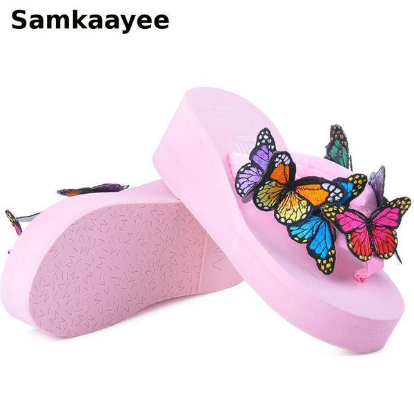 size 35-42 womens slippers summer female wedges flip flops butterfly shoes mujer platform slides thick bottom pumps zapatos y28, Black
size 35-42 womens slippers summer female wedges flip flops butterfly shoes mujer platform slides thick bottom pumps zapatos y28, Black