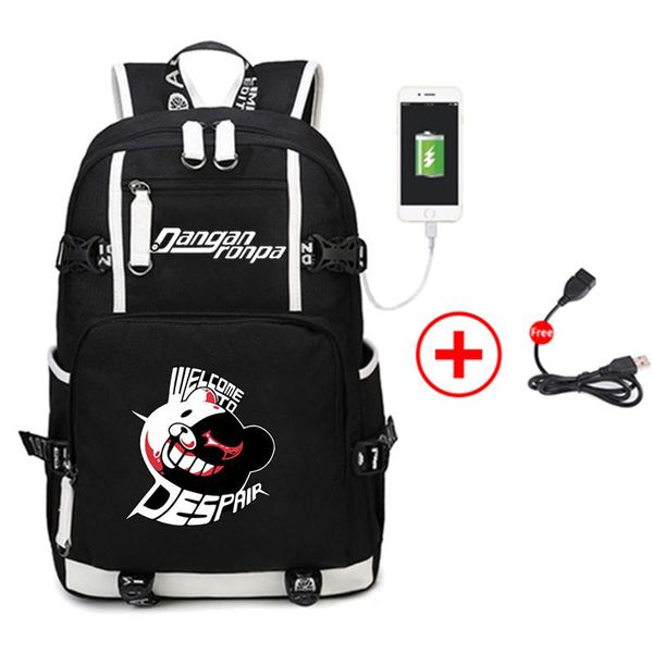 backpack fashion danganronpa usb waterproof student schoolbags large school bags for teenage girls boys
backpack fashion danganronpa usb waterproof student schoolbags large school bags for teenage girls boys