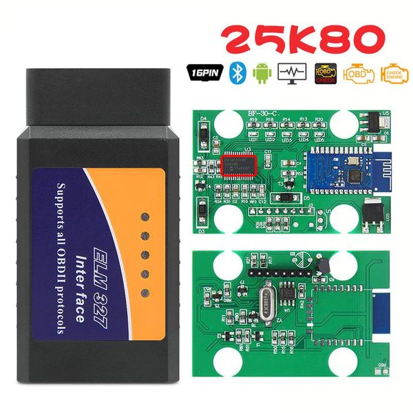 code readers & scan tools 25k80 chip elm327 bluetooth obd2 v1.5 elm 327 v 1.5 obd 2 car diagnostic-tool scanner elm-327 obdii adapter auto d
code readers & scan tools 25k80 chip elm327 bluetooth obd2 v1.5 elm 327 v 1.5 obd 2 car diagnostic-tool scanner elm-327 obdii adapter auto d