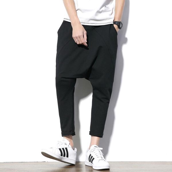 men's pants fashion harem men cross-pants baggy loose black sweatpants hip hop pantalon homme casual mens trousers joggers male
men's pants fashion harem men cross-pants baggy loose black sweatpants hip hop pantalon homme casual mens trousers joggers male