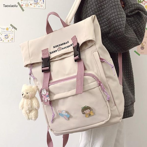 backpack taoxiaolu fashion cotton rucksack kawaii women student bookbag for teenager girls school bag cute black travel mochila
backpack taoxiaolu fashion cotton rucksack kawaii women student bookbag for teenager girls school bag cute black travel mochila